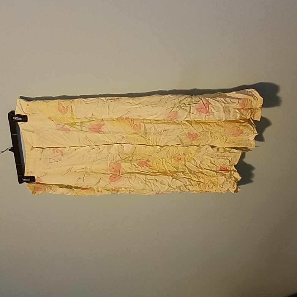 Like new Long button down summer skirt.